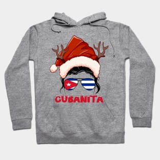 Cuba girl, Cubanita Christmas gift , Regalo Navidad Cuba Hoodie